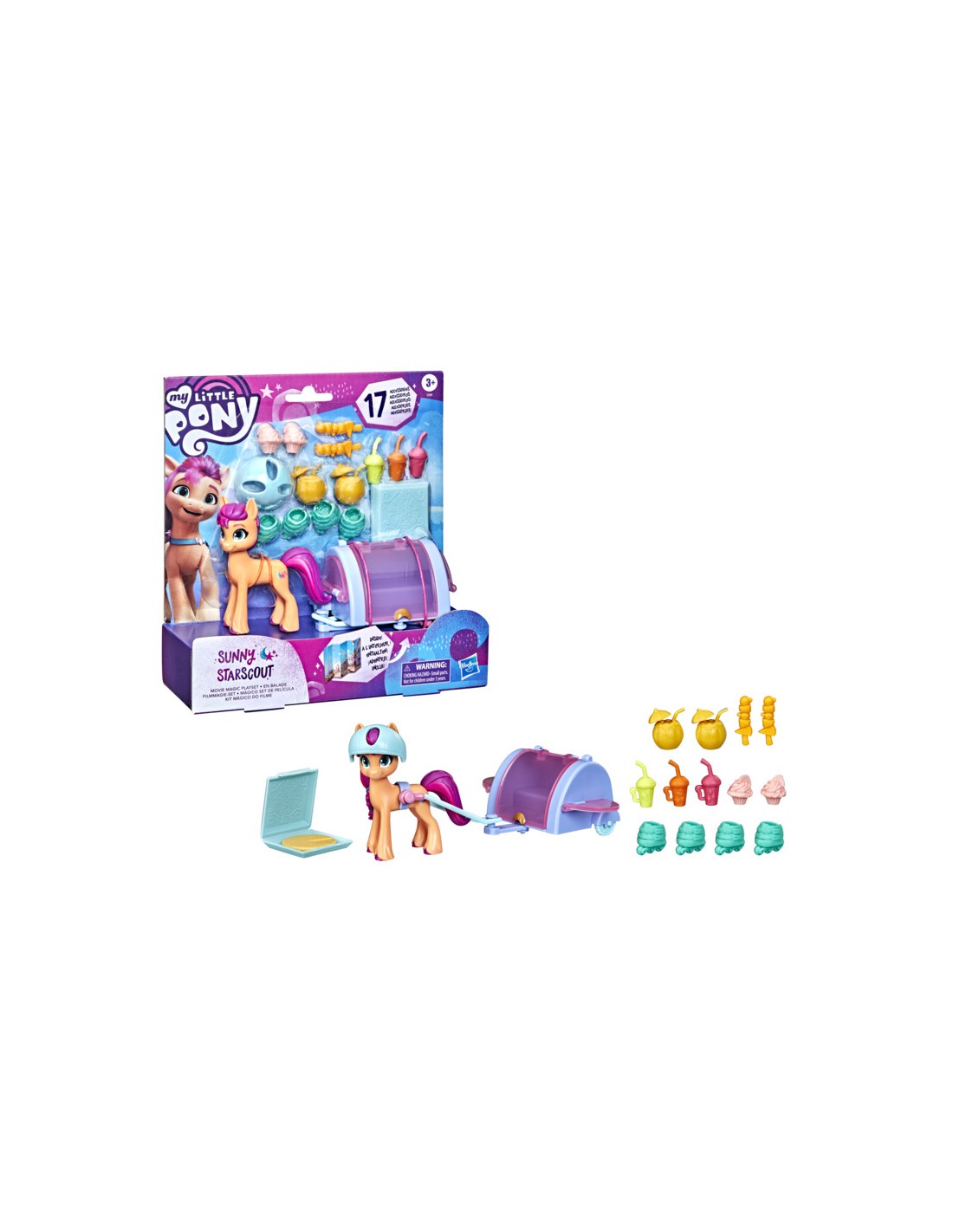 MY LITTLE PONY SUNNY STARSCOUT MAGICO SET DE PELICLA MY LITTLE PONY SUNNY STARSCOUT MAGICO SET DE PELICLA
